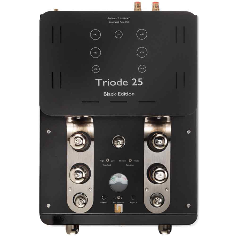 Unison Research Triode 25 Black Edition Integrated Amplifier | Best Unison Research Triode 25 Black Edition Integrated Amplifier | Unison Research Triode 25 Black Edition Integrated Amplifier Reviews |  Audiolab Stereo & Video