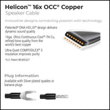Wireworld HCS Helicon 16x OCC Standard Speaker Cable (Pair)