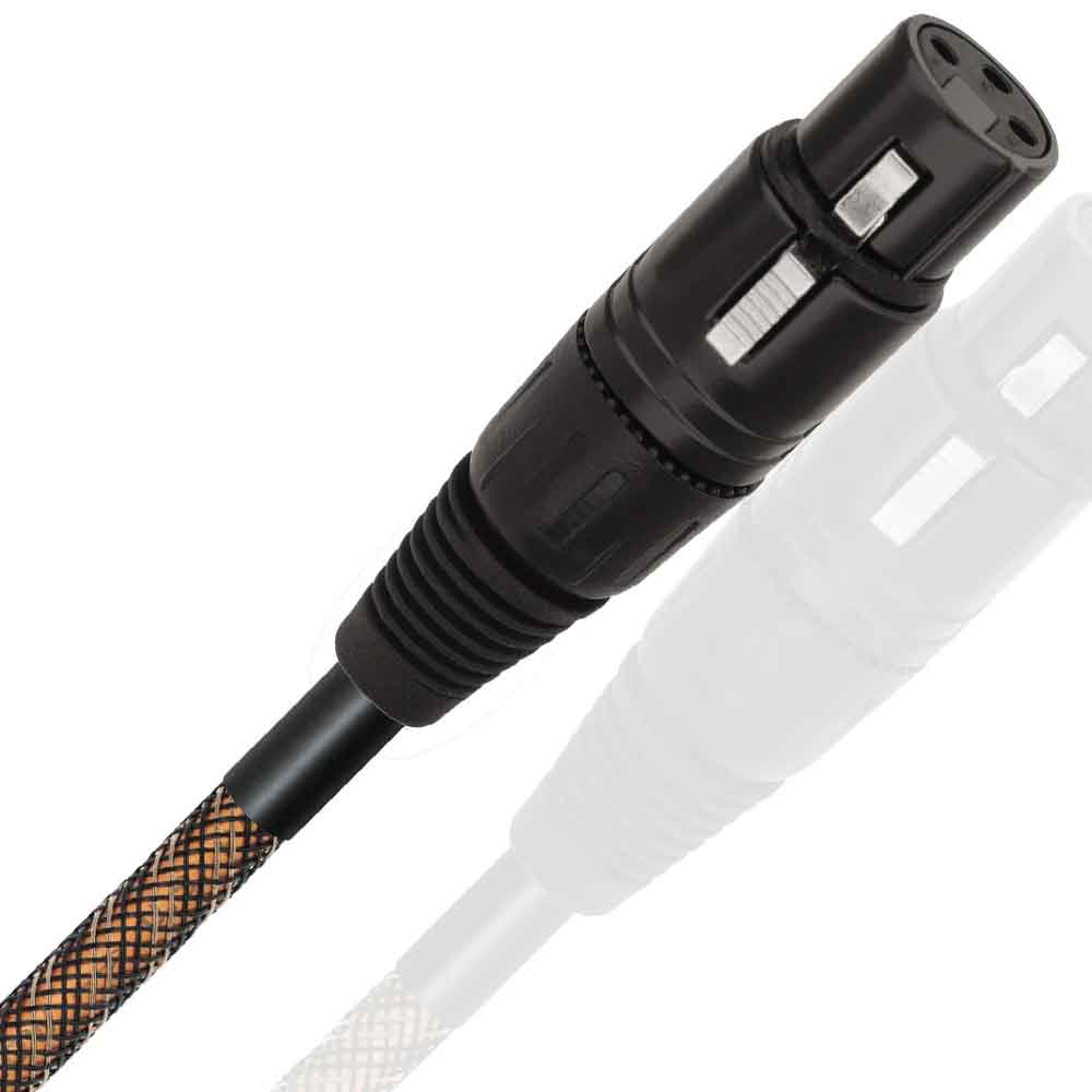 Wireworld MEA Micro-Eclipse 10 Balanced Digital Audio Cables XLR Female to XLR Male