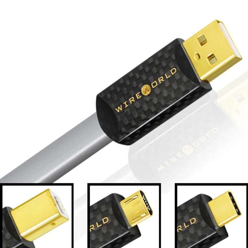 Wireworld Platinum Starlight 8 USB 2.0 Audio Cable | Best Wireworld Platinum Starlight 8 USB 2.0 Audio Cable | Wireworld Platinum Starlight 8 USB 2.0 Audio Cable Reviews | Audiolab Home Audio