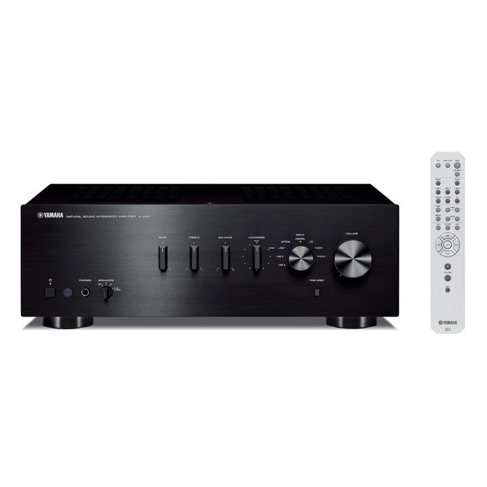 Yamaha A-S301 Integrated Amplifier with 60 Watts Per Channel