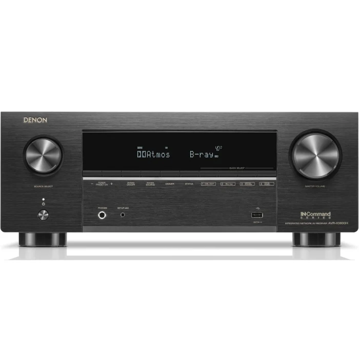 Denon AVR-X3800H 9.4-channel 8K Home Theater Receiver | Denon AVR ...